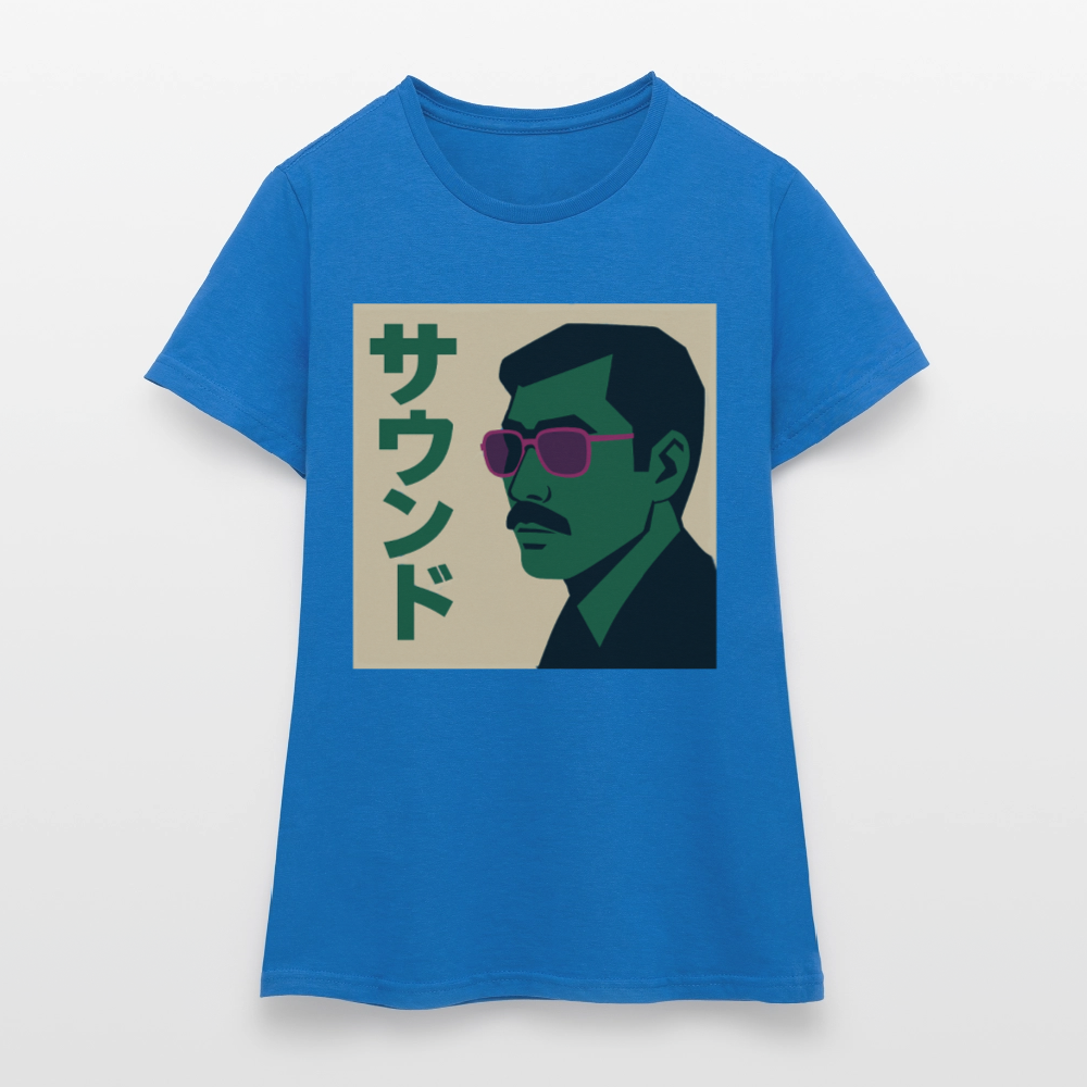 Nippon Sound, T-shirt dam - royalblå