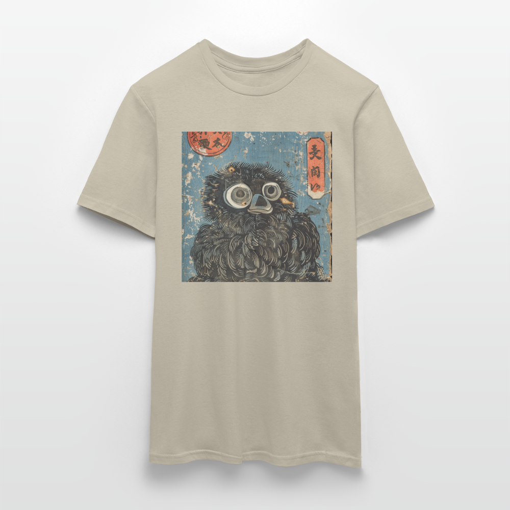 Denimiko, T-shirt herr - sandbeige