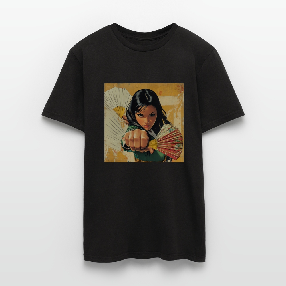 Blå Lotus, T-shirt herr - svart