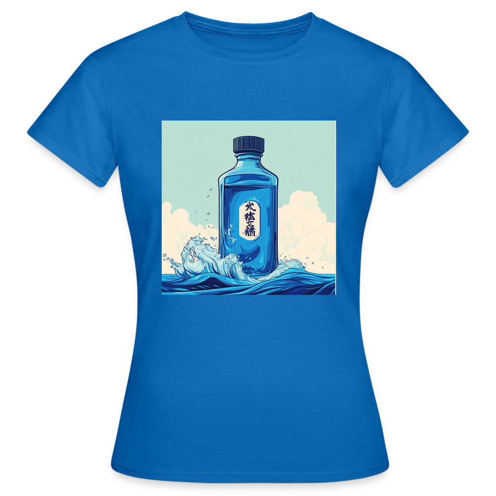 I Blått och Tystnad, T-shirt dam - royalblå