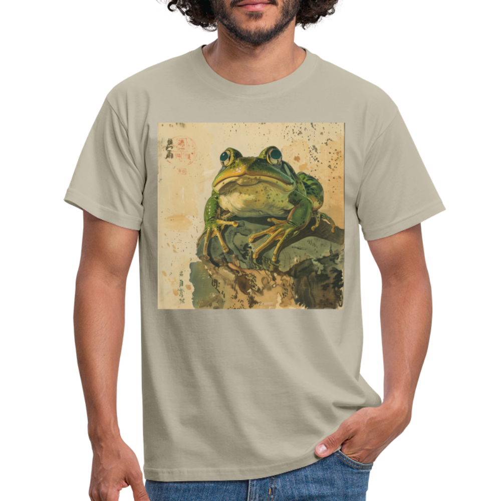 Grodan i Skymningen, T-shirt herr - sandbeige