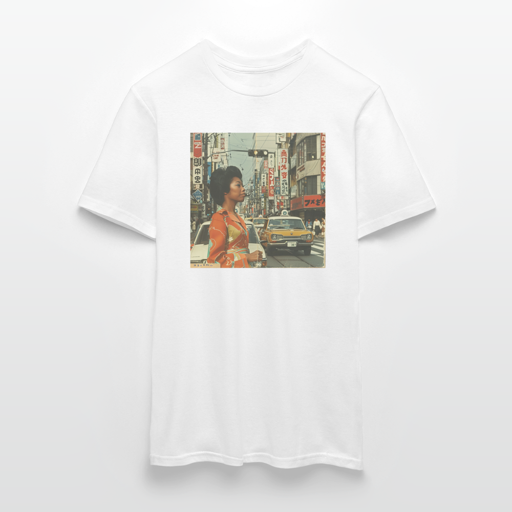 Yumi Sakamoto, T-shirt herr - vit
