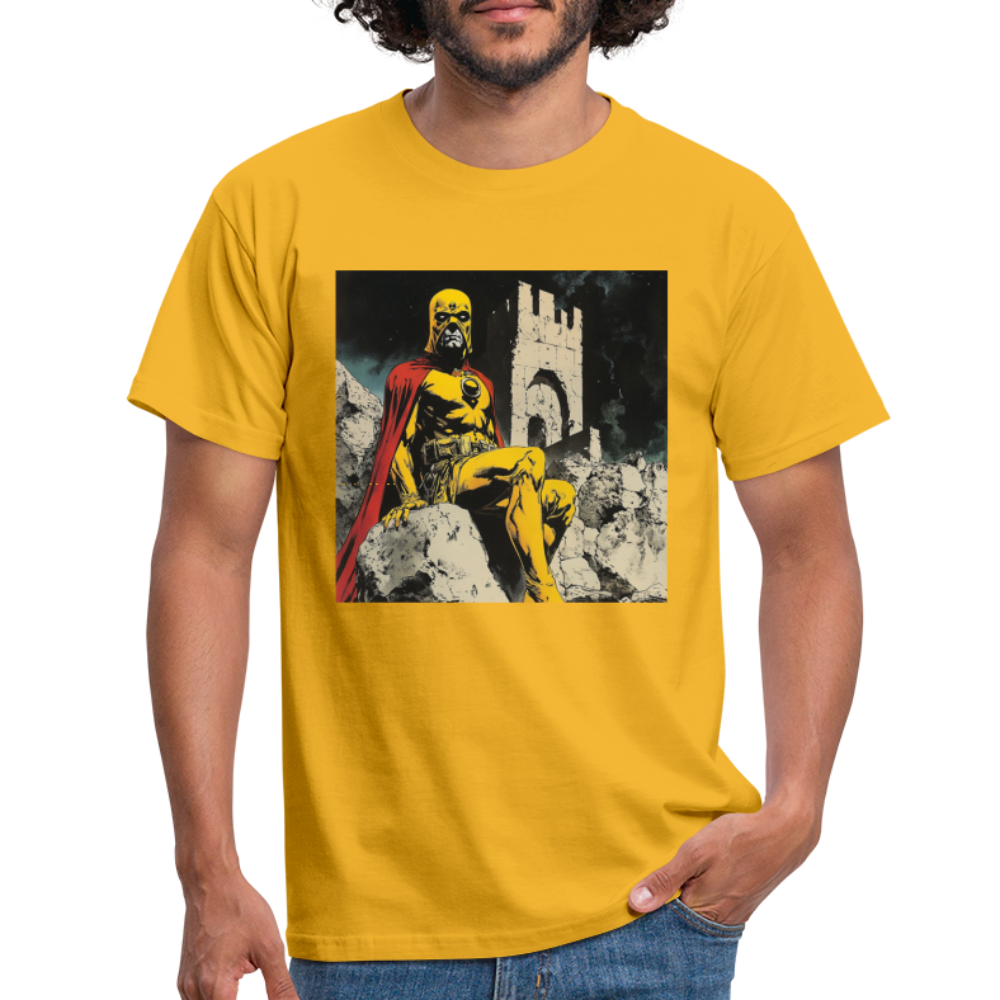 Orkalon, T-shirt herr - gul