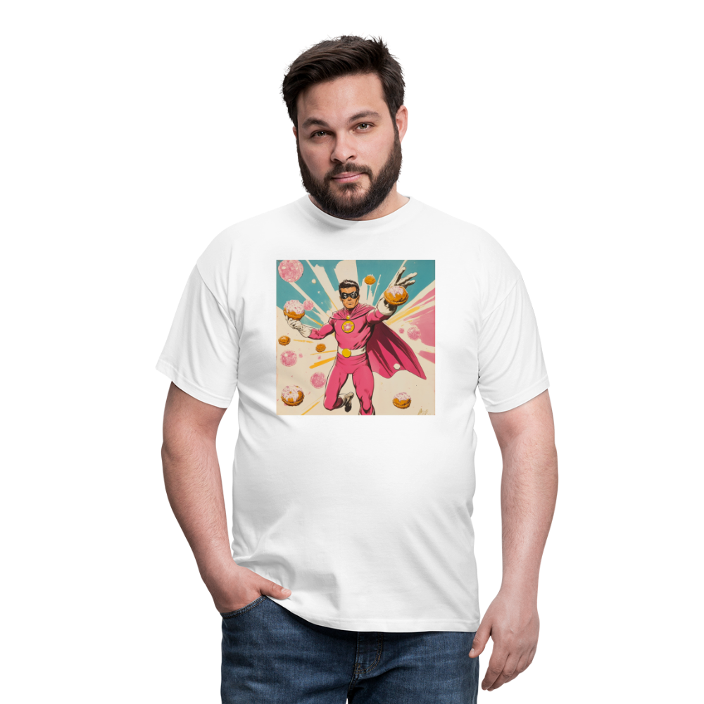 Frosting-Fury, T-shirt herr - vit