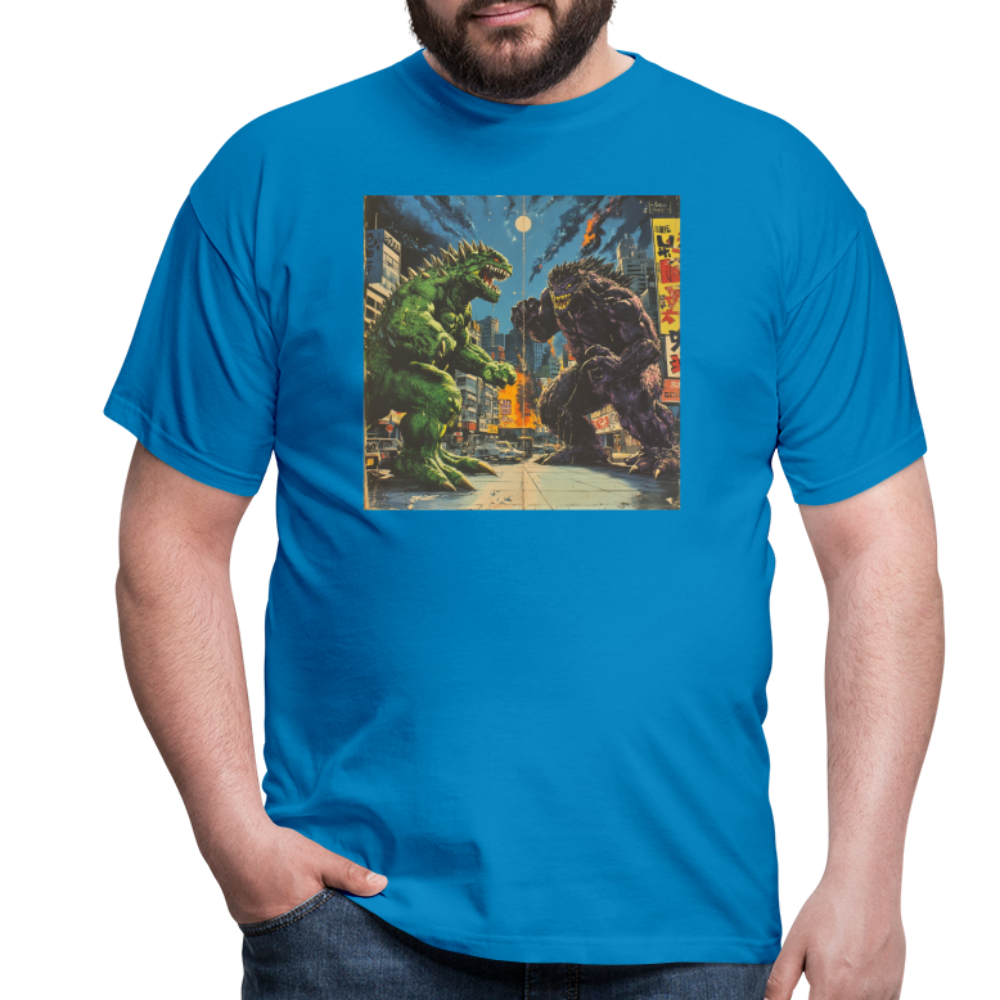 Kampen vid Solnedgången, T-shirt herr - kungsblå