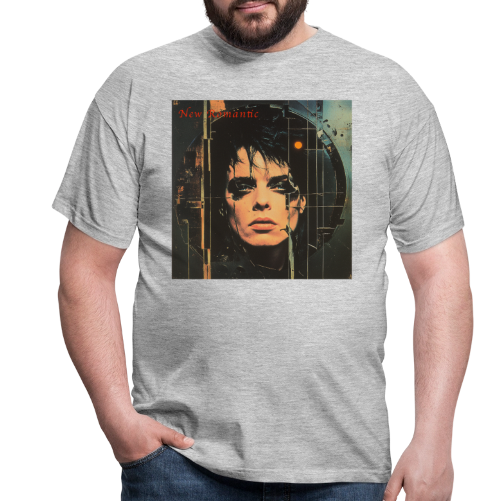 New Romance, T-shirt herr - gråmelerad