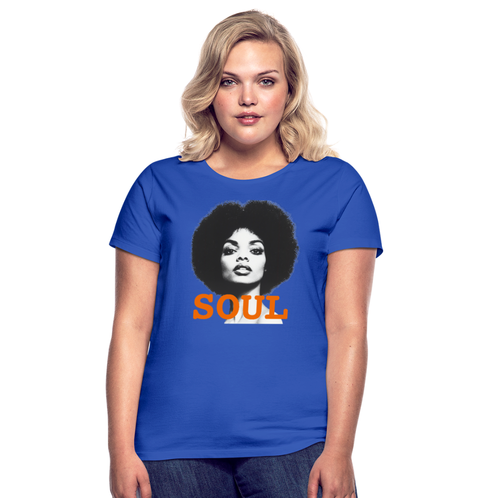 Soul PWR, T-shirt dam - royalblå