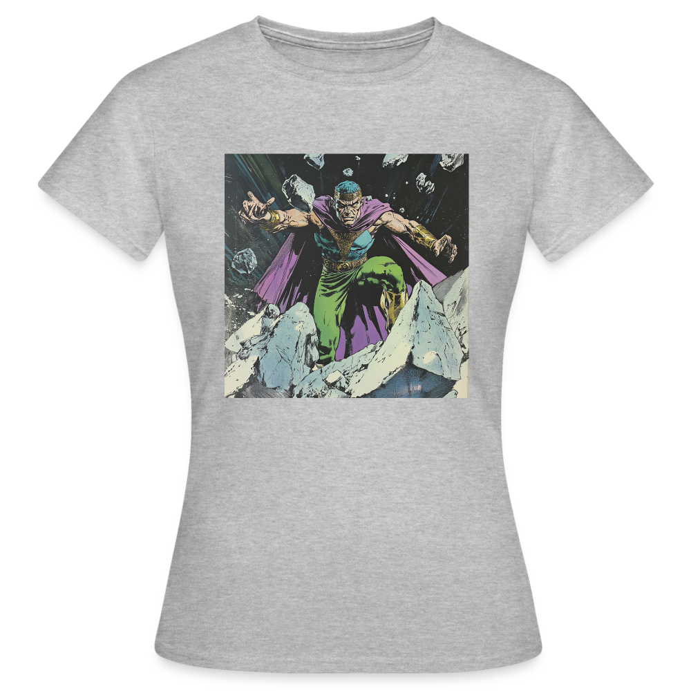 Granitus, T-shirt dam - gråmelerad