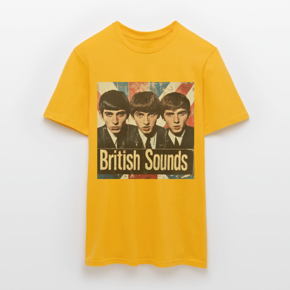 British sounds 1965, T-shirt herr - gul