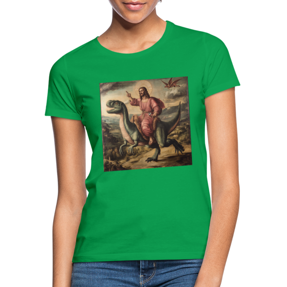 Ritten genom Tiden, T-shirt dam - kellygrön