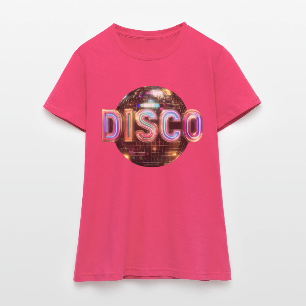 Disco Dreamscape, T-shirt dam - azalea