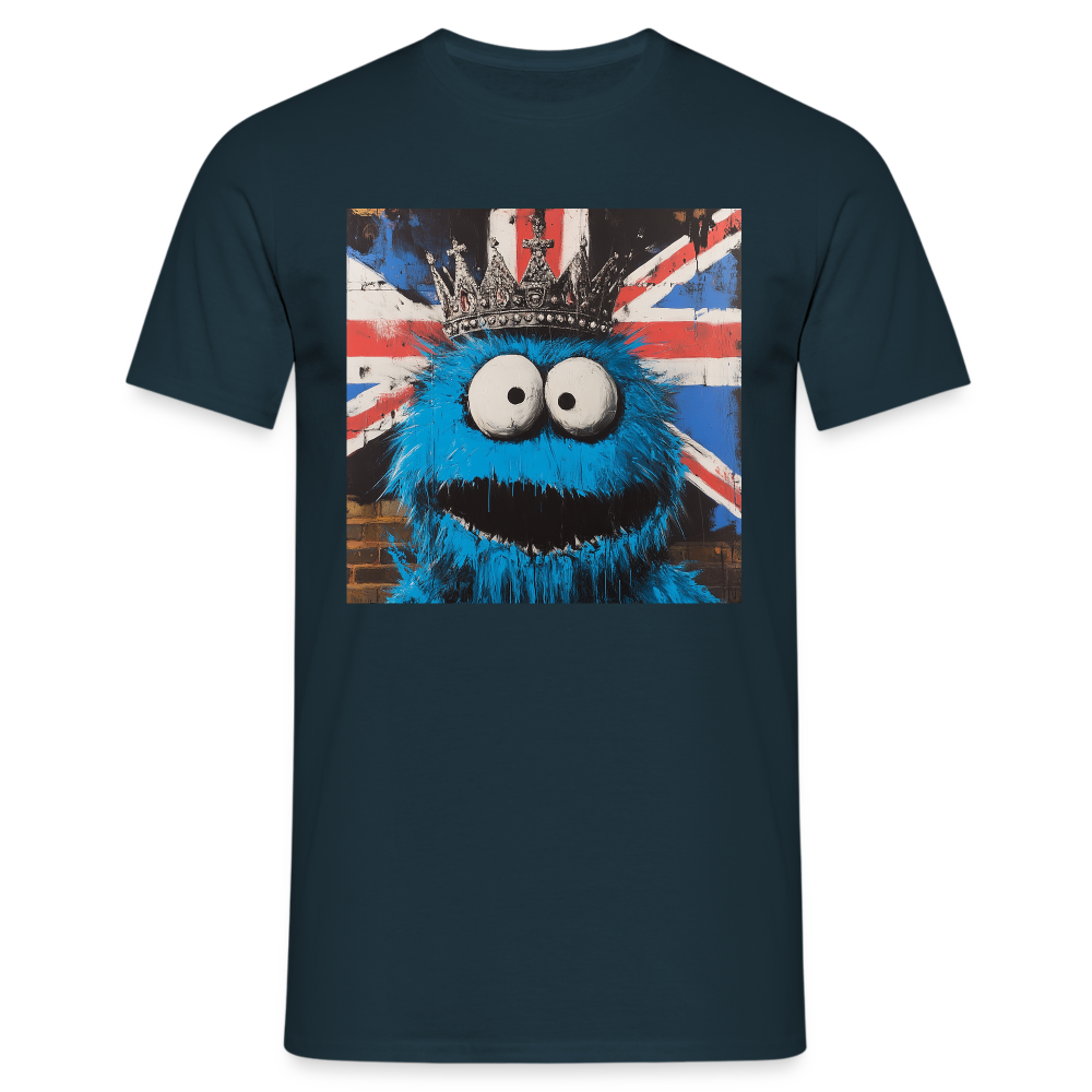 Monsters & Monarchs, T-shirt herr - marinblå