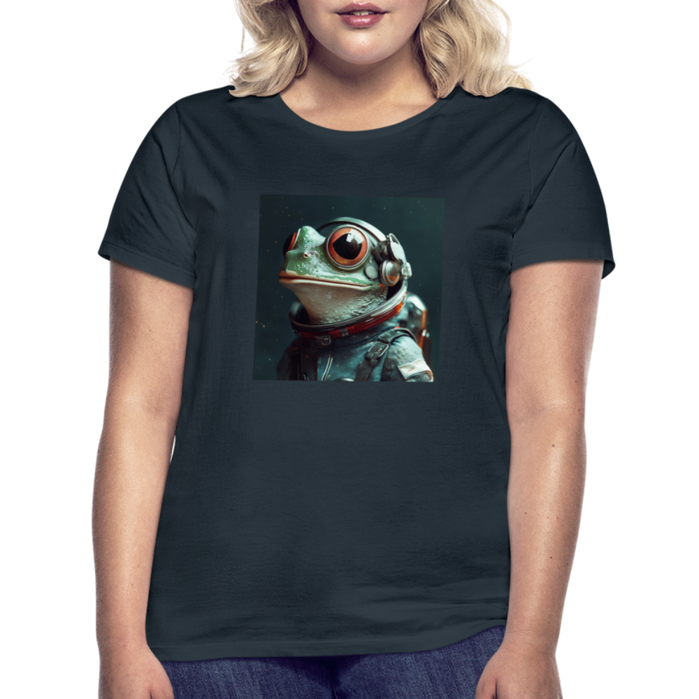 AstroFrog Amazonas, T-shirt dam - marinblå