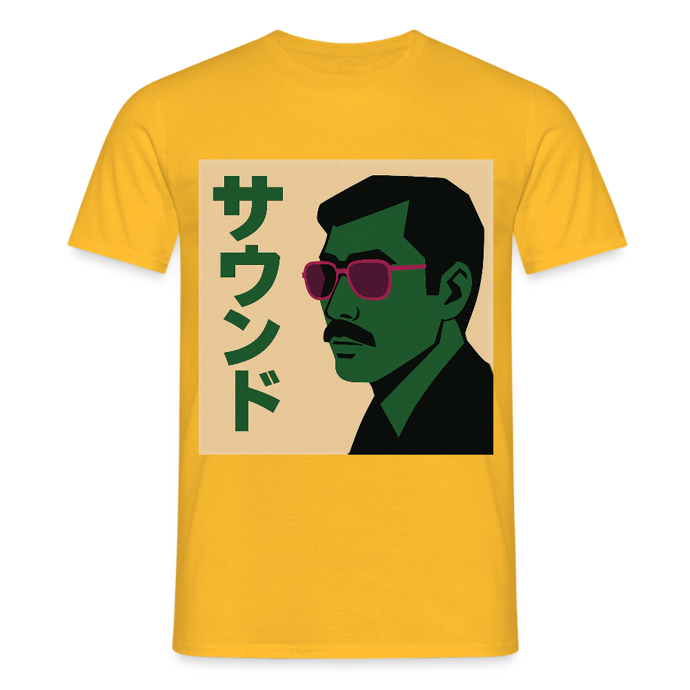 Nippon Sound, T-shirt unisex - gul