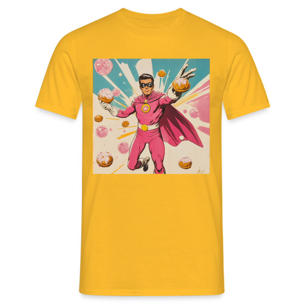 Frosting-Fury, T-shirt herr - gul