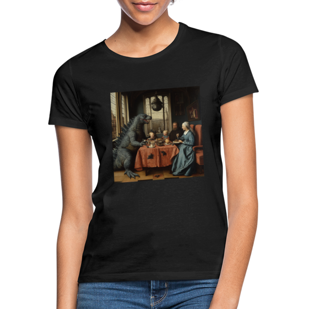 Familjens Fest med Gäst, T-shirt dam - svart