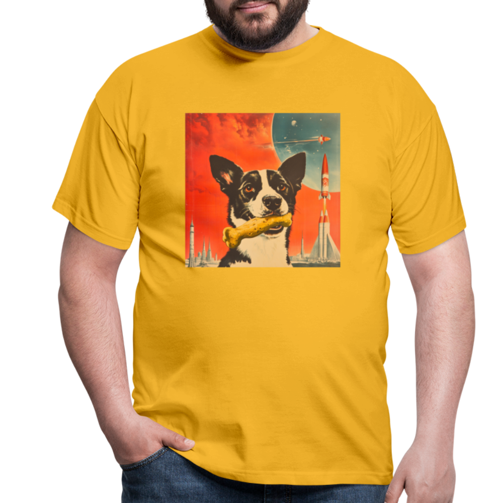 Stjärnorna Nära, T-shirt herr - gul