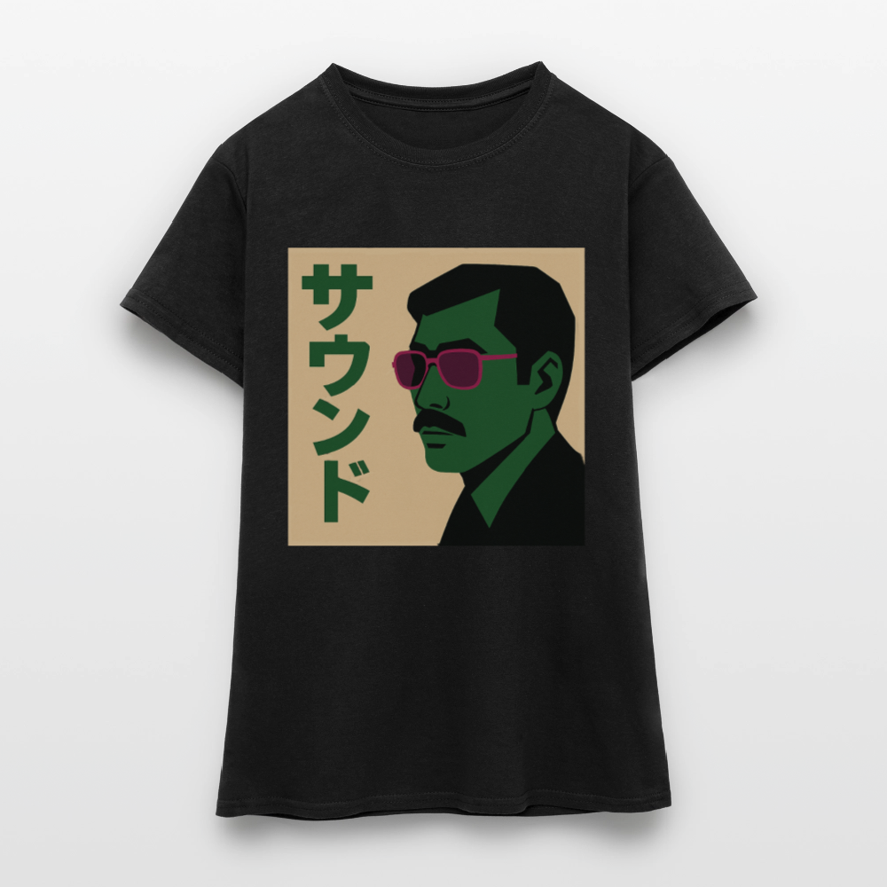 Nippon Sound, T-shirt dam - svart