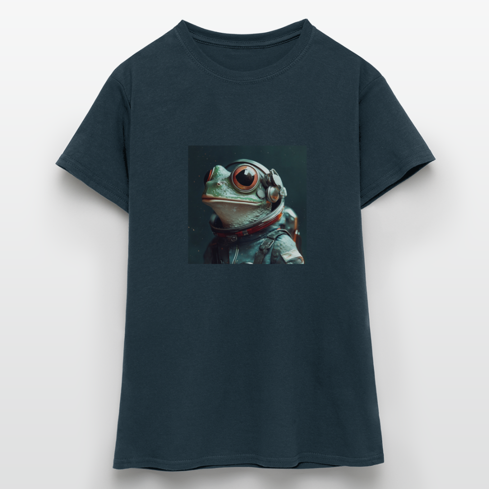 AstroFrog Amazonas, T-shirt dam - marinblå