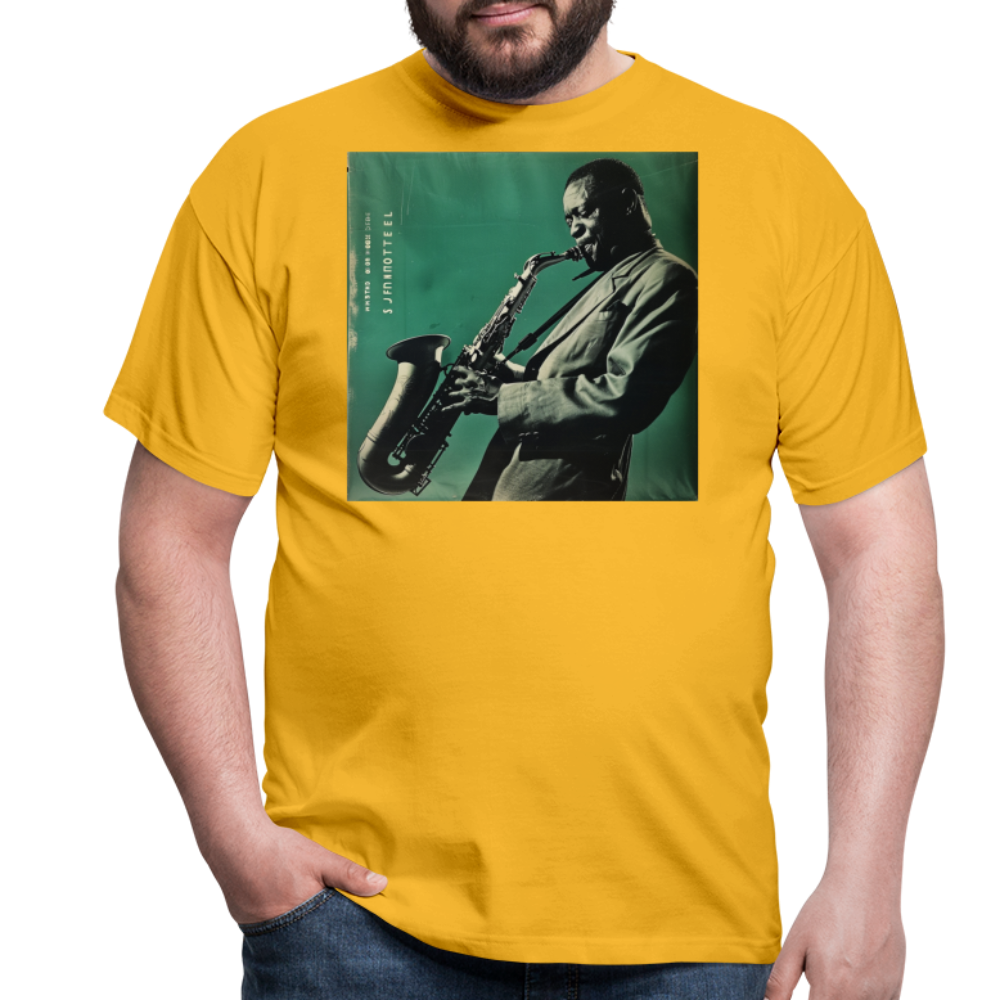 Nattens Toner i New York, T-shirt herr - gul