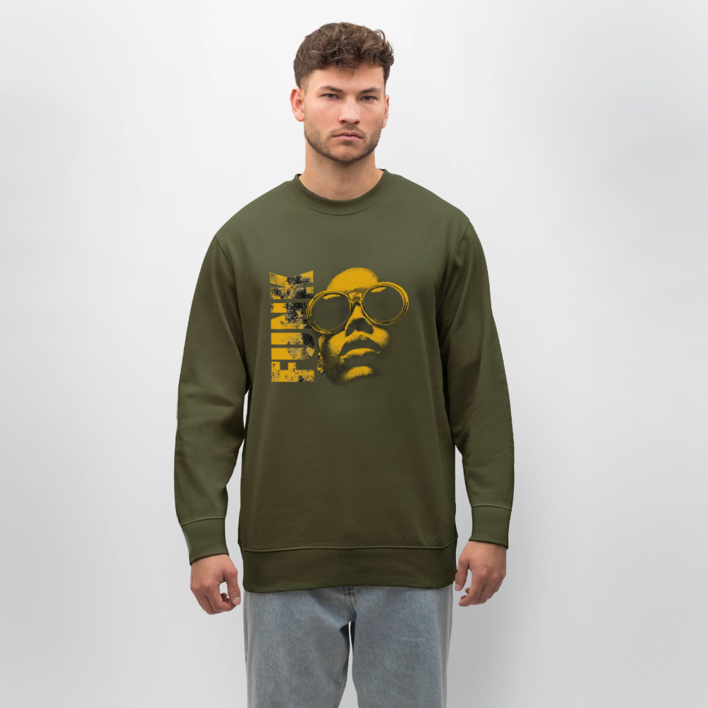 Funk Eternal, Ekologisk sweatshirt CHANGER unisex från Stanley/Stella - kaki