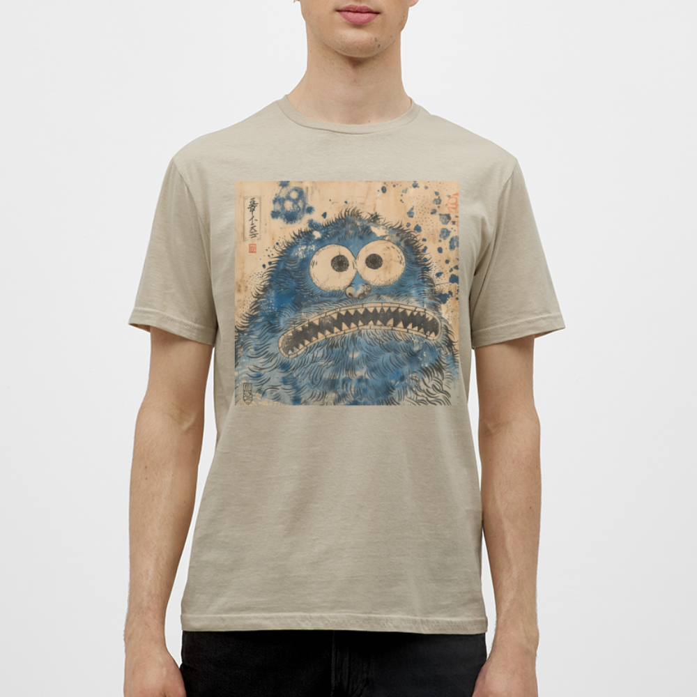 Uramiko ramlar i floden, T-shirt herr - sandbeige
