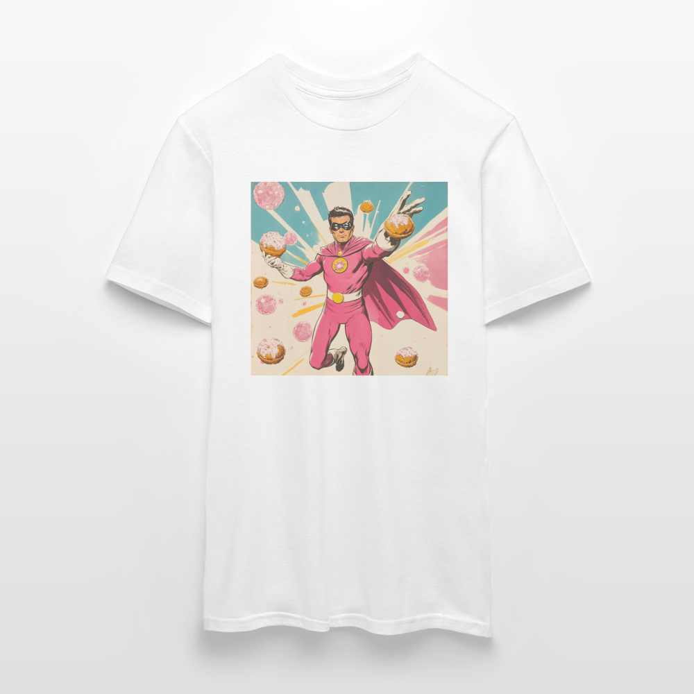 Frosting-Fury, T-shirt herr - vit