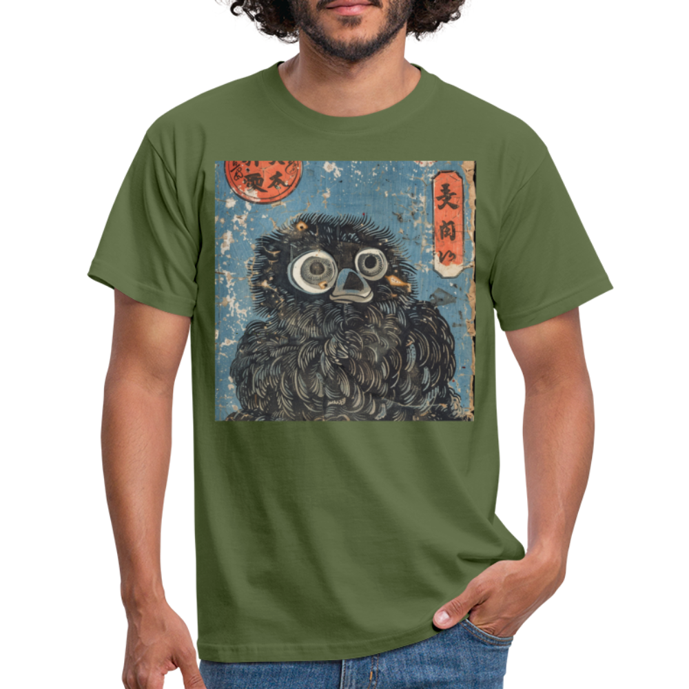 Denimiko, T-shirt herr - Militärgrön