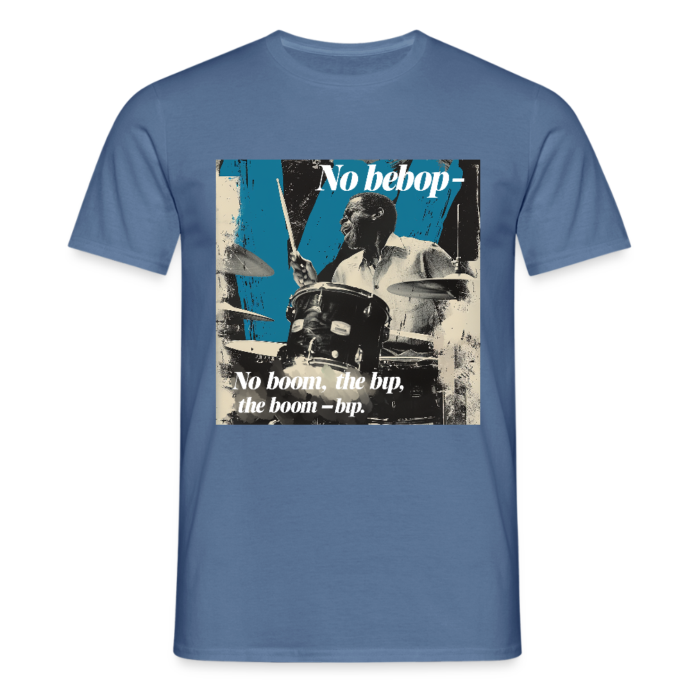 Push It Bebop, T-shirt unisex - duvblå
