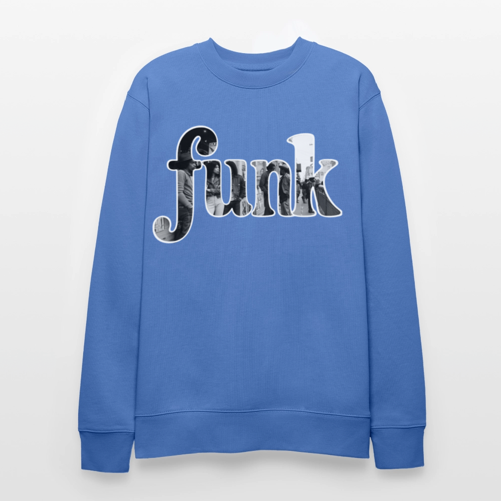Funk Vibes, Ekologisk sweatshirt CHANGER unisex från Stanley/Stella - blå