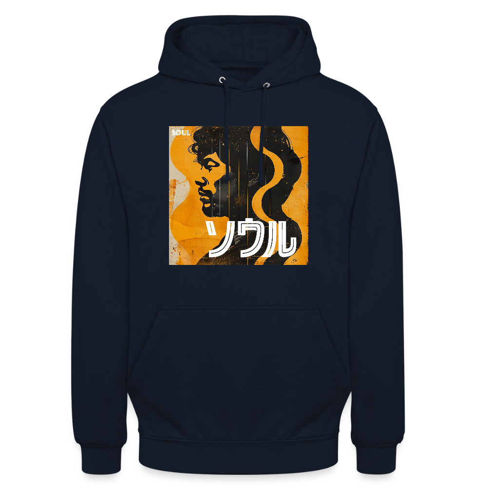 Nippon Grooves, Luvtröja unisex - marinblå