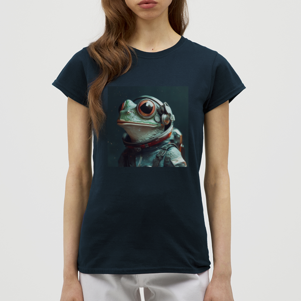 AstroFrog Amazonas, T-shirt dam - marinblå