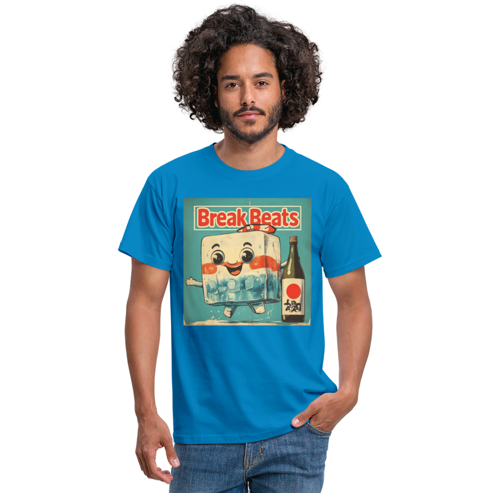 Nippon Break Beats, T-shirt herr - kungsblå