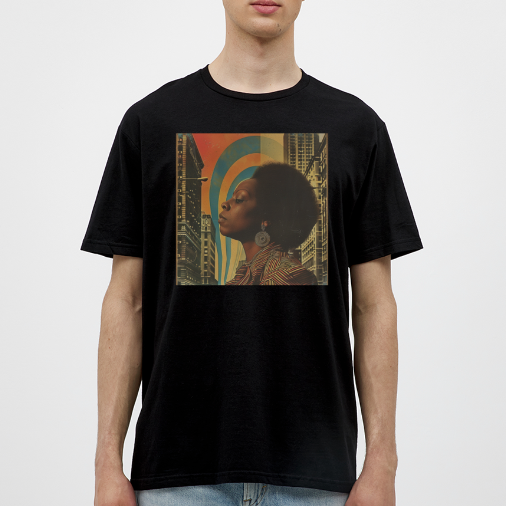 Jazz in the Moonlight, T-shirt herr - svart