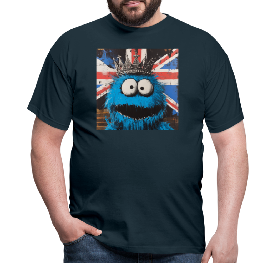 Monsters & Monarchs, T-shirt herr - marinblå