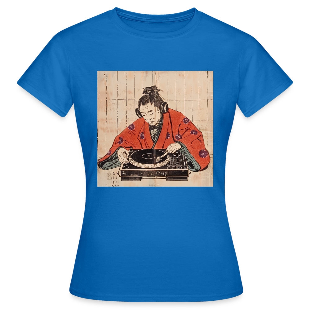 Echo från Edo, T-shirt dam - royalblå
