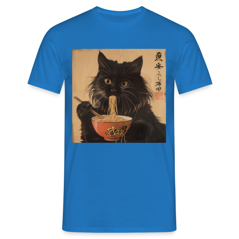 Kejsarens Katt och Ramens Hemlighet, T-shirt herr - kungsblå