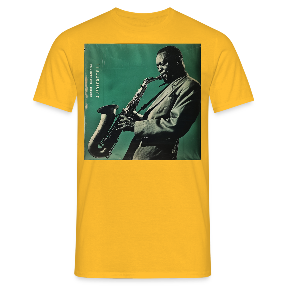 Nattens Toner i New York, T-shirt herr - gul
