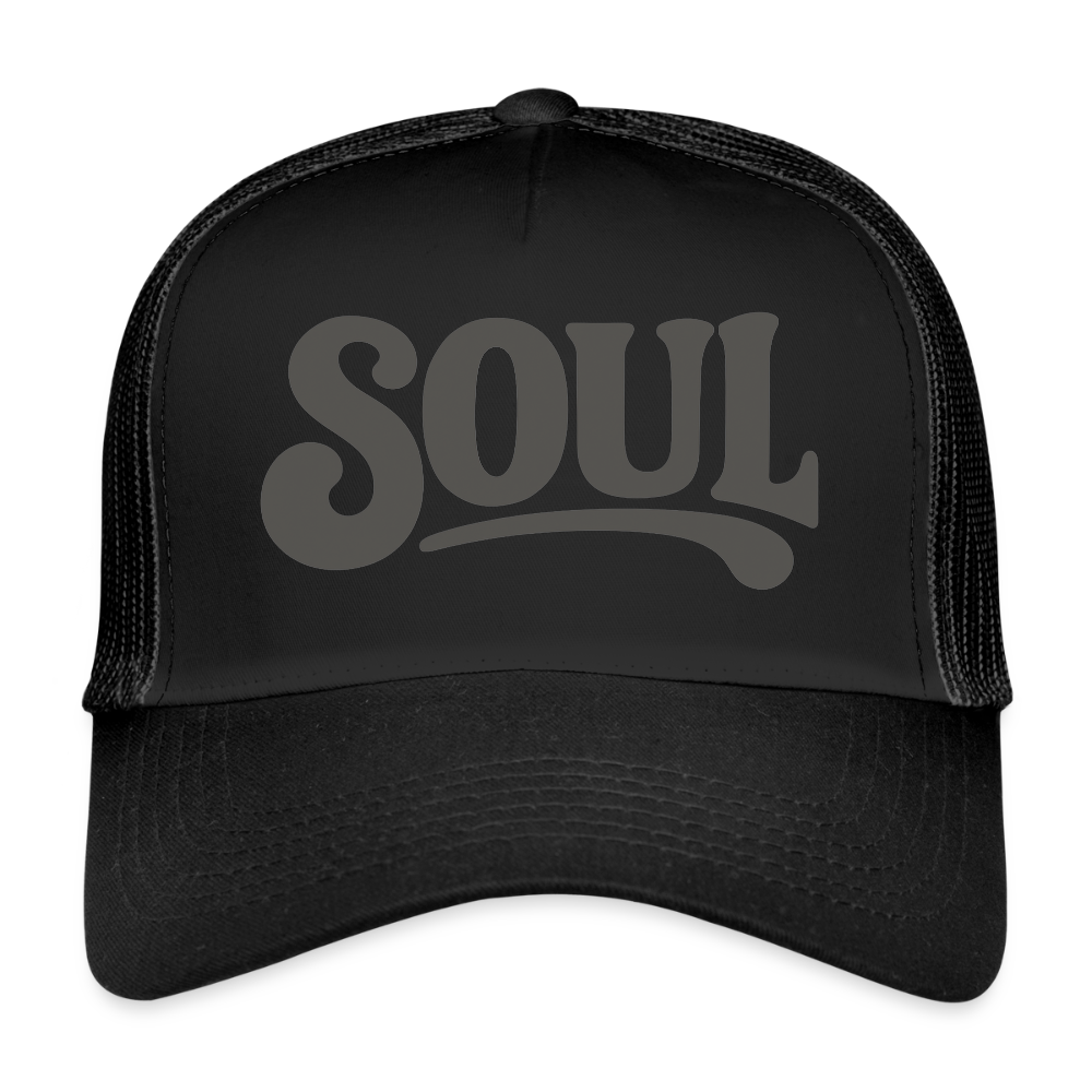 All About Soul, Trucker Cap - svart/svart