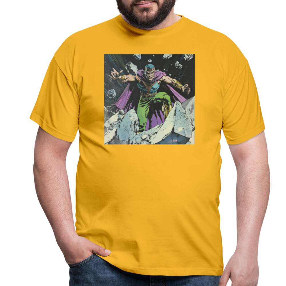 Granitus, T-shirt herr - gul