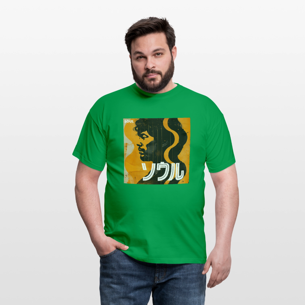 Nippon Grooves, T-shirt unisex - kellygrön