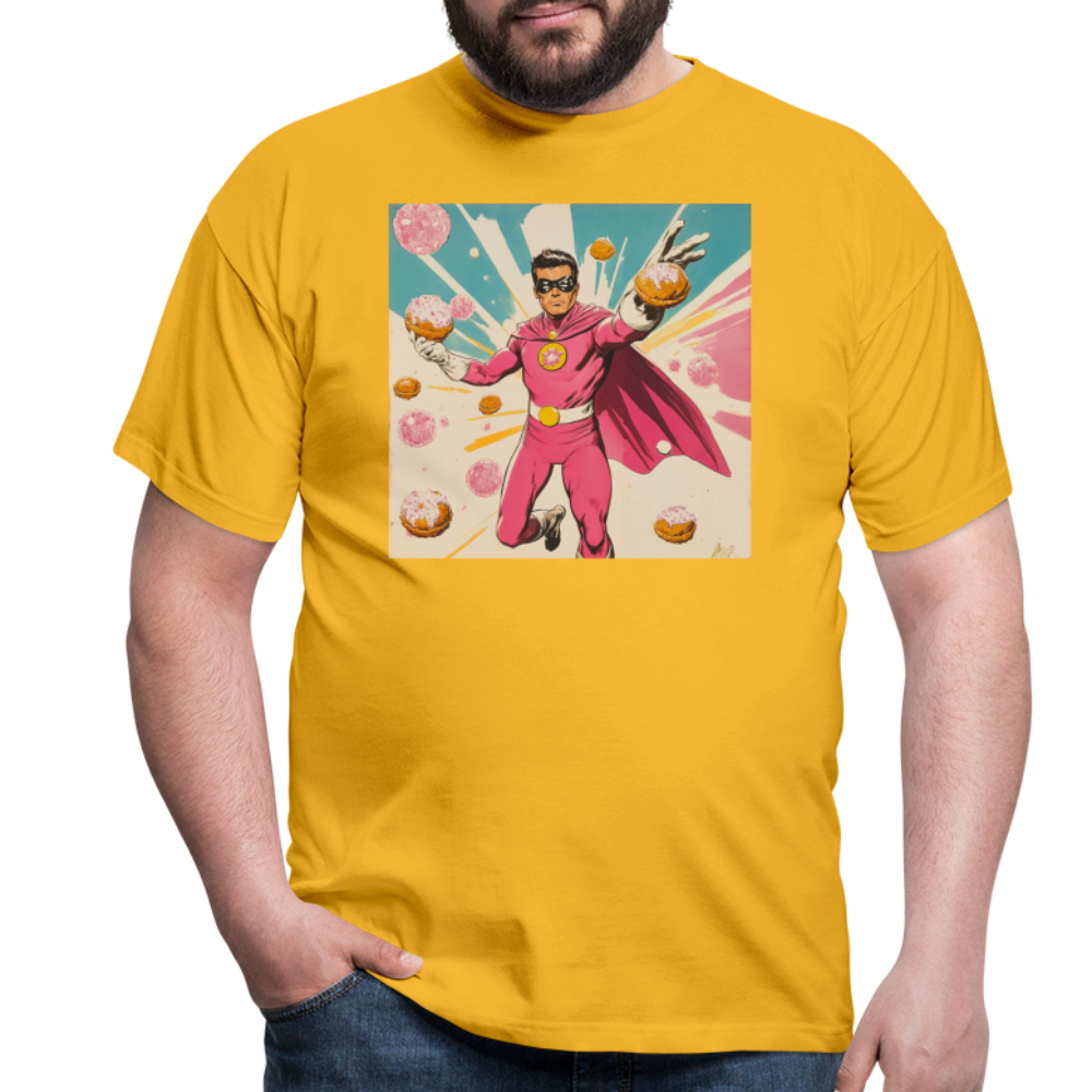 Frosting-Fury, T-shirt herr - gul