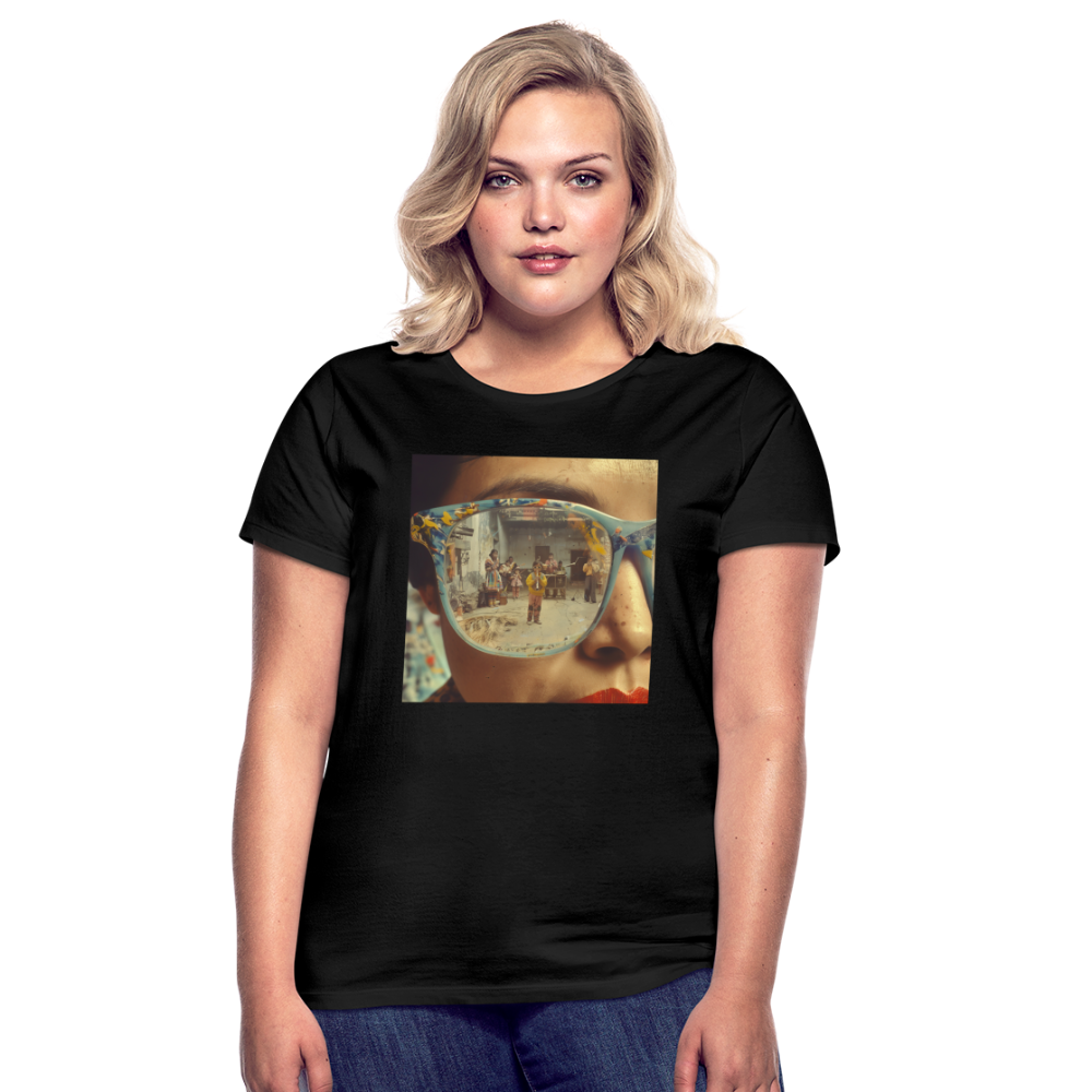 Reflektioner av Anderna, T-shirt dam - svart