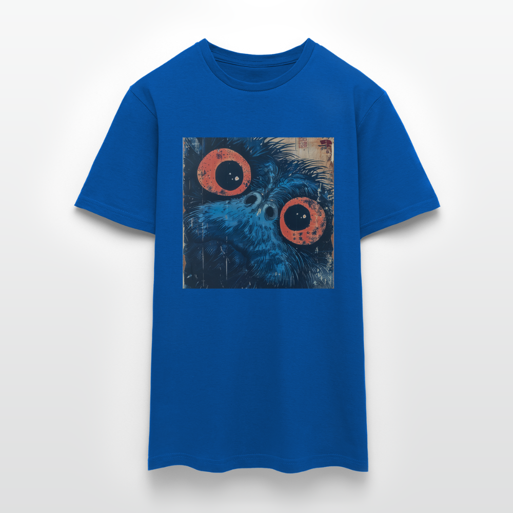 Den blå vännen, T-shirt herr - kungsblå