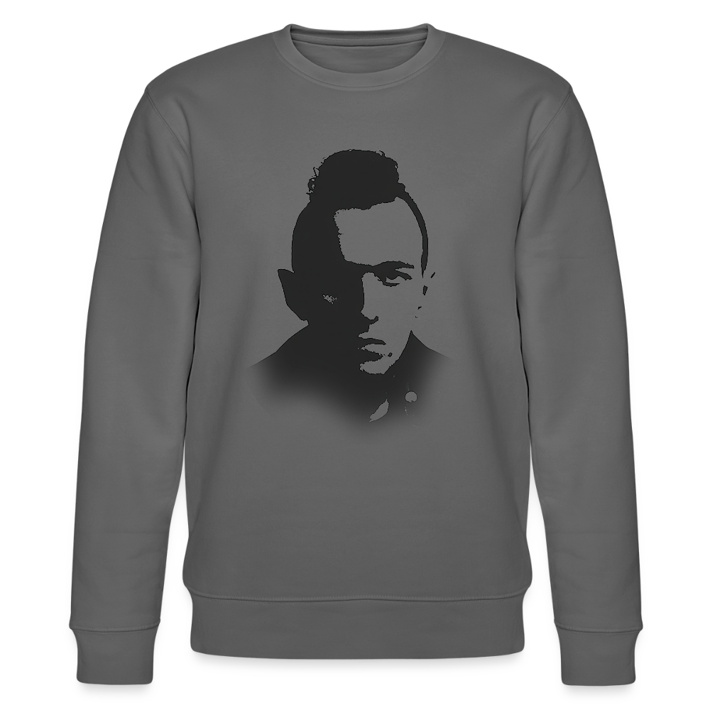 Stencil of Rebellion, Ekologisk sweatshirt CHANGER unisex från Stanley/Stella - kolgrå