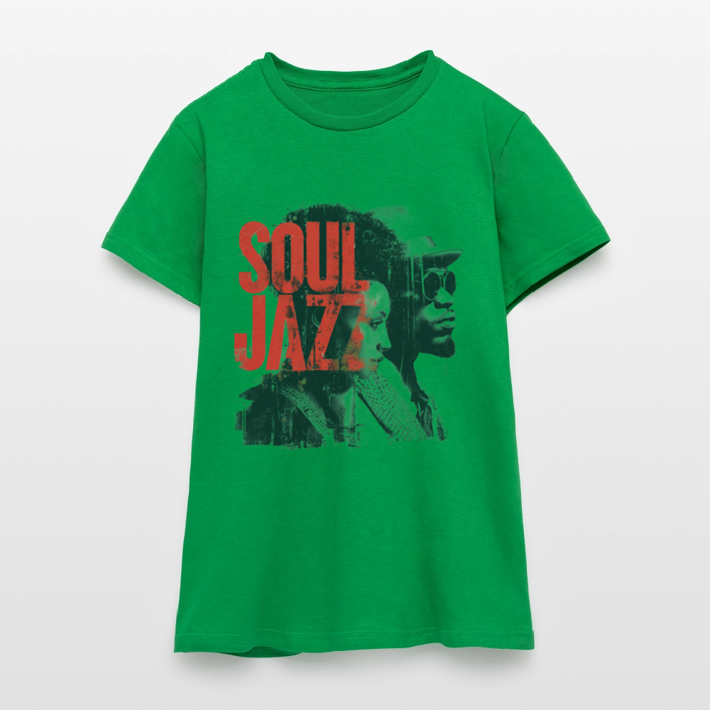 The Essence of Soul Jazz, T-shirt dam - kellygrön
