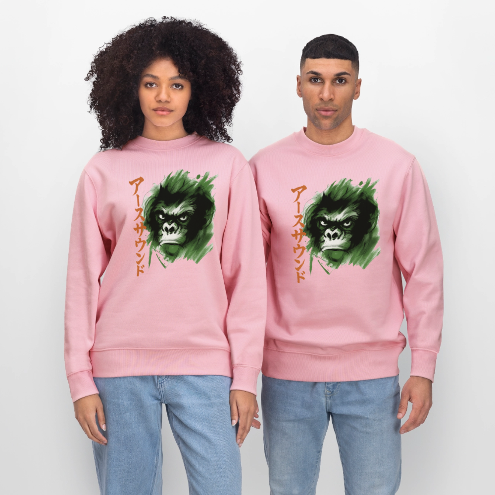 Earth Sound, Ekologisk sweatshirt CHANGER unisex från Stanley/Stella - ljusrosa