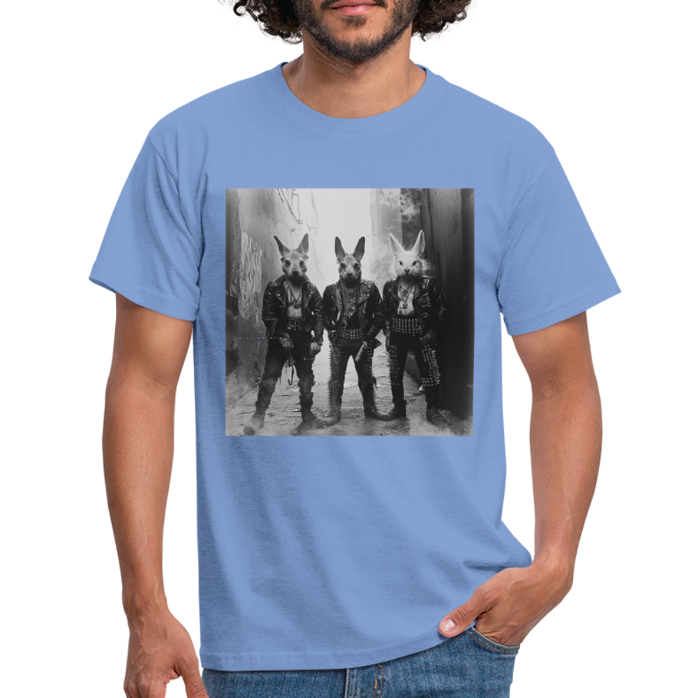 The Hare Raisers, T-shirt herr - carolina blue