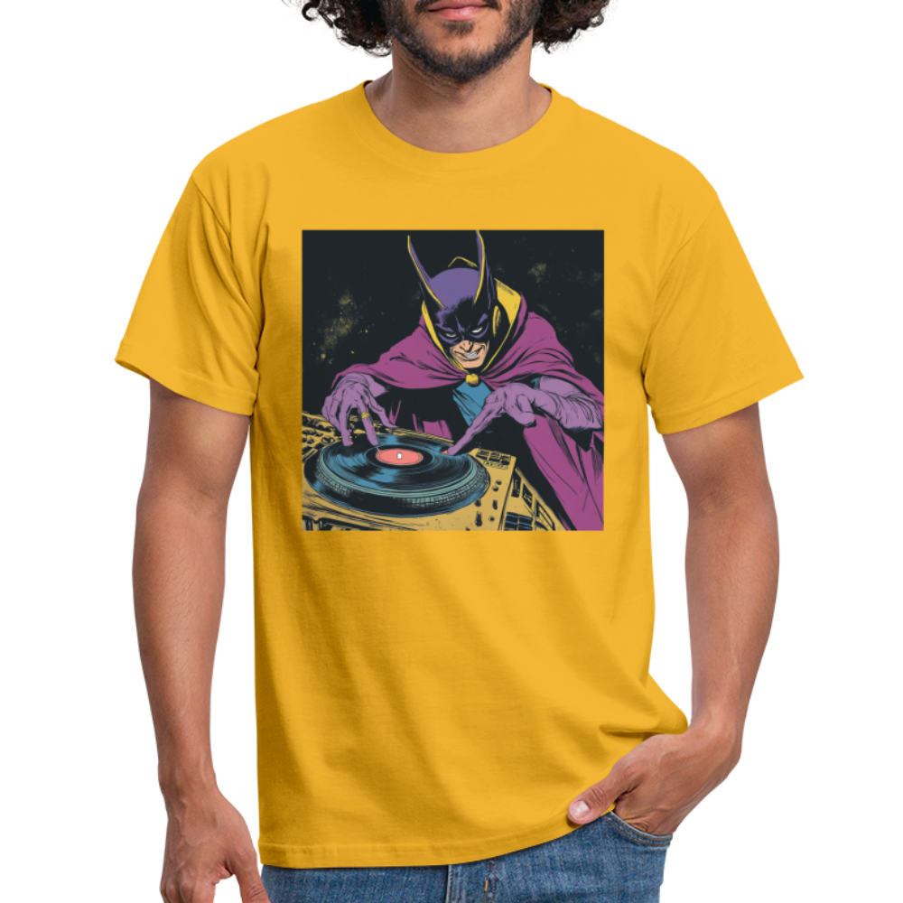 Purple Pulse, T-shirt herr - gul