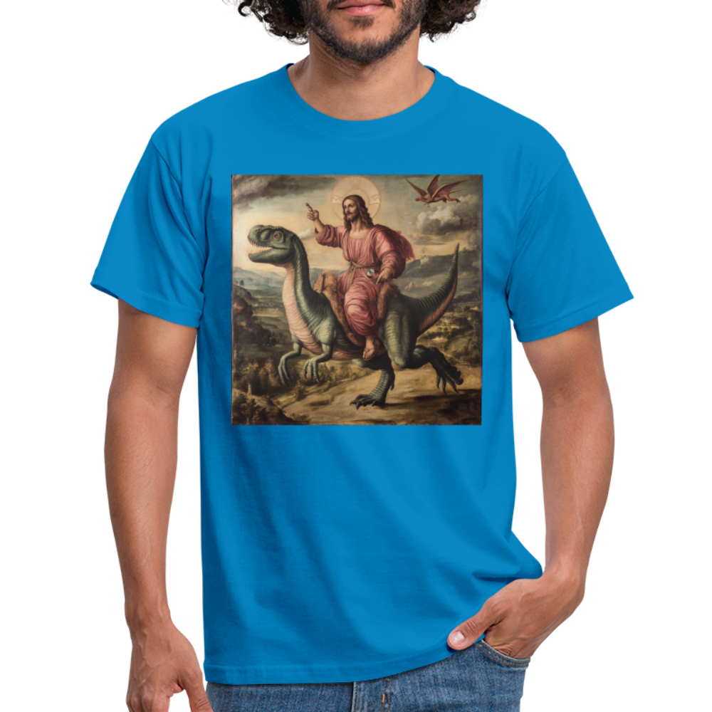 Ritten genom Tiden, T-shirt herr - kungsblå